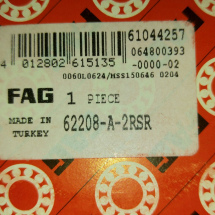 FAG 62208-A-2RSR