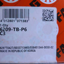 FAG 6209TB-P6-C3