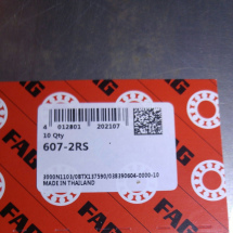 FAG 607-2RS  (10)  (6072RS)