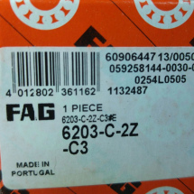 FAG 6203-C-2Z-C3